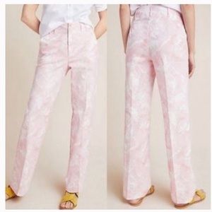 Pink tie dye / acid wash pants ANTHROPOLOGIE sz 4